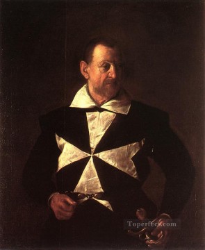 アロフ・デ・ヴィニャクールの肖像2 カラヴァッジョ Oil Paintings